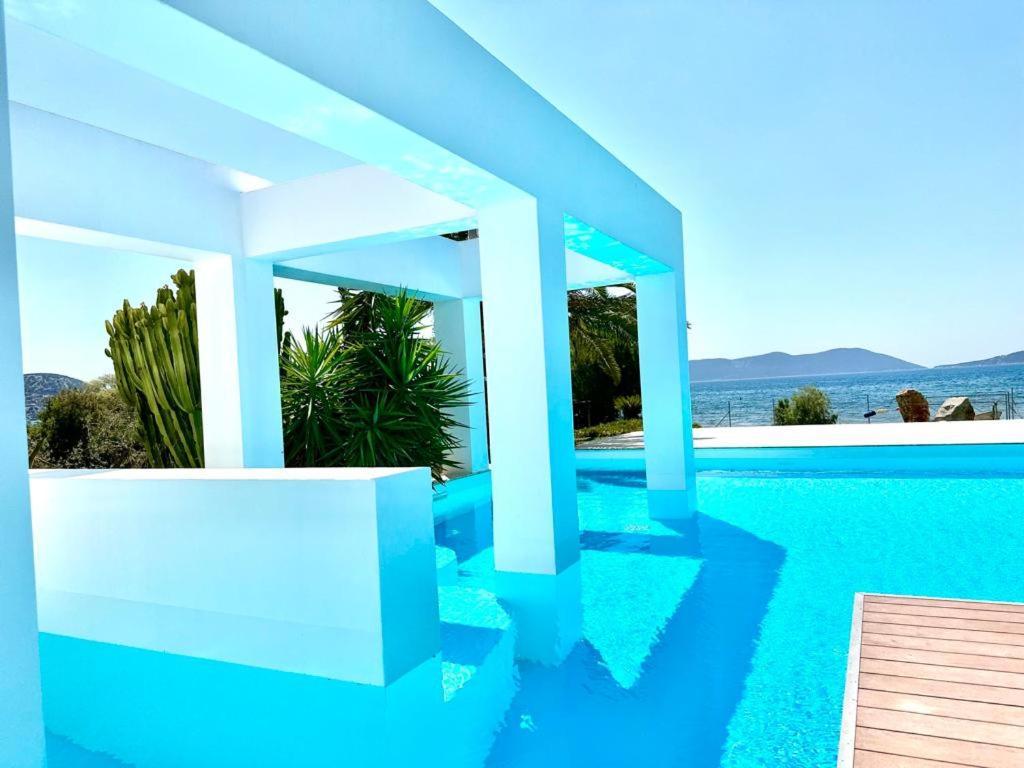Leblanc Luxurious Beachfront Villa, Gcollectiongr Ерміоні Екстер'єр фото