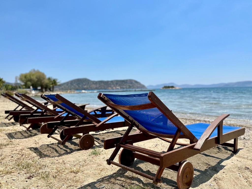 Leblanc Luxurious Beachfront Villa, Gcollectiongr Ерміоні Екстер'єр фото
