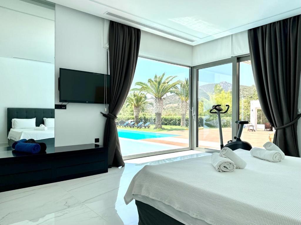 Leblanc Luxurious Beachfront Villa, Gcollectiongr Ерміоні Екстер'єр фото