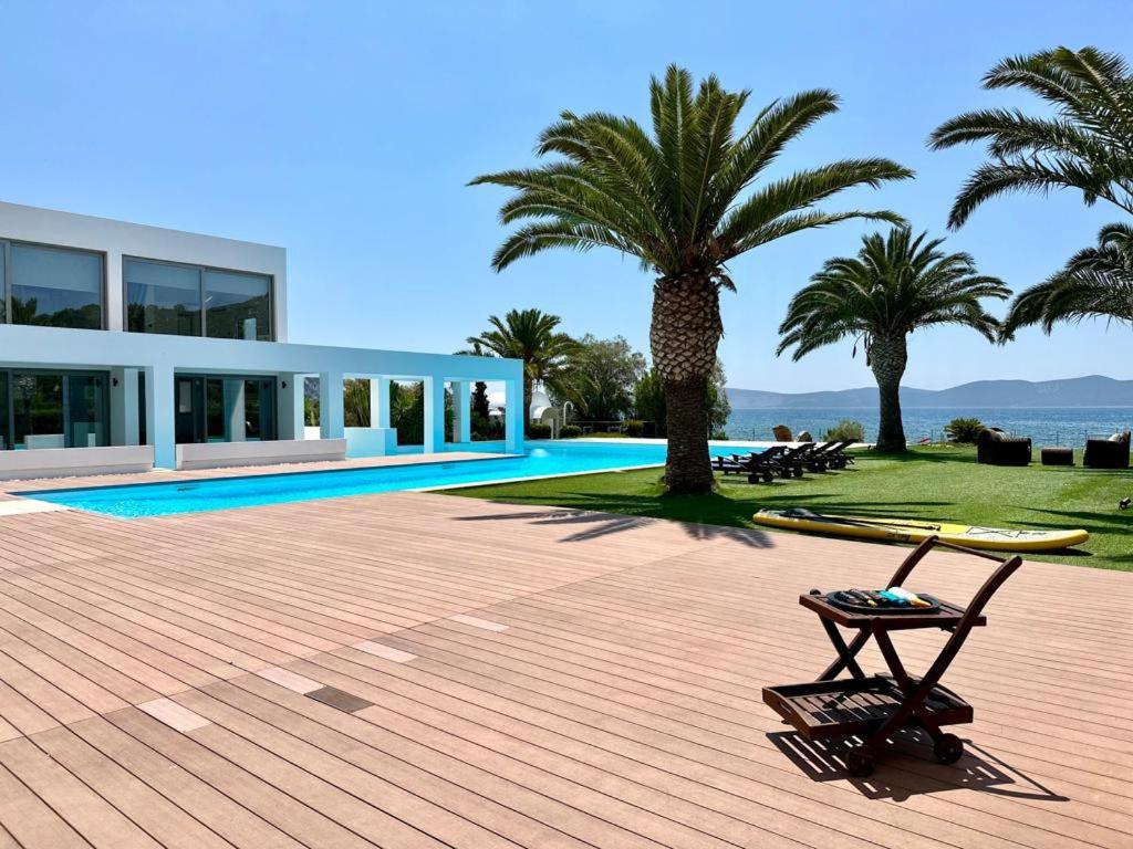 Leblanc Luxurious Beachfront Villa, Gcollectiongr Ерміоні Екстер'єр фото